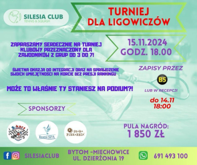 Turniej dla Ligowiczów 14.11.2024