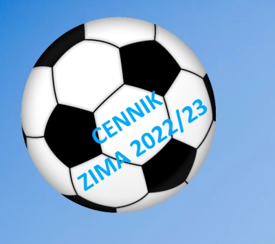 Nowy cennik szkółka piłkarska ZIMA 2022/2023
